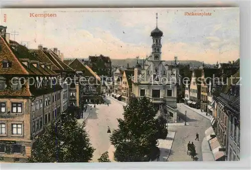 Kempten Allgaeu Rathausplatz Kat. Kempten (Allgaeu)