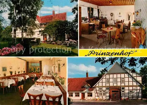 Steinbergen Restaurant Prinzenhof Luftkurort Weserbergland Kat. Rinteln