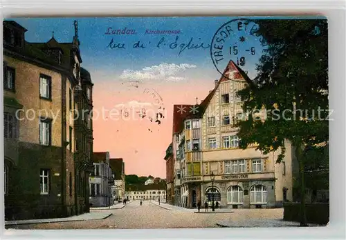 Landau Pfalz Kirchstrasse Kat. Landau in der Pfalz