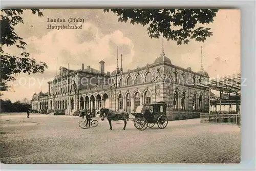 Landau Pfalz Hauptbahnhof Kat. Landau in der Pfalz