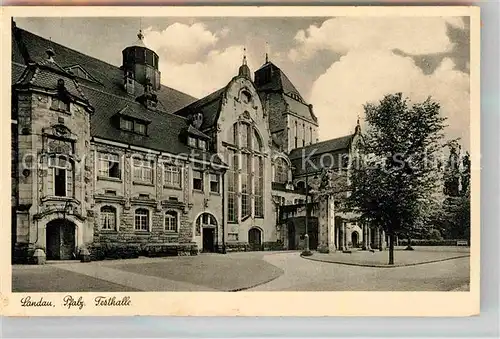 Landau Pfalz Festhalle Kat. Landau in der Pfalz
