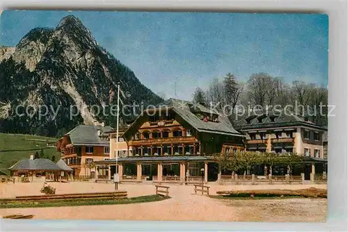 Berchtesgaden Hotel Schiffmeister am Koenigssee Kat. Berchtesgaden