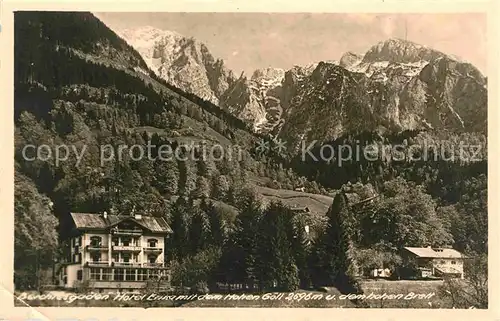 Berchtesgaden Hohen Goell Kat. Berchtesgaden