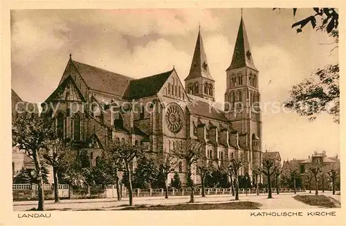 Landau Pfalz Katholische Kirche Kat. Landau in der Pfalz