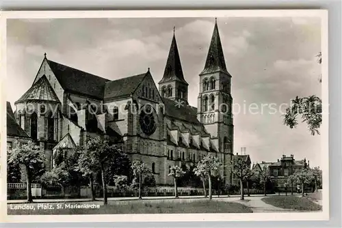 Landau Pfalz Sankt Marienkirche Kat. Landau in der Pfalz