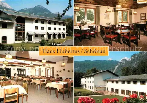 Schoenau Berchtesgaden Haus Hubertus Kat. Berchtesgaden