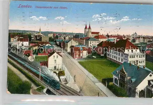 Landau Pfalz Eisenbahn Kat. Landau in der Pfalz