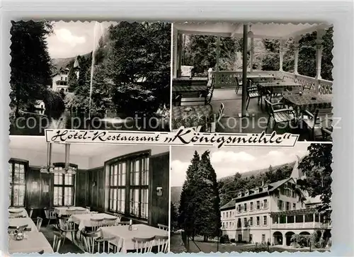 Neustadt Weinstrasse Hotel Restaurant Koenigsmuehle Kat. Neustadt an der Weinstr.