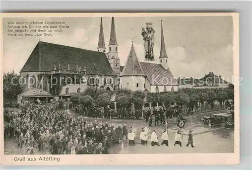 Altoetting Prozession Kirchen Kat. Altoetting