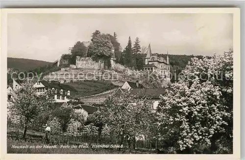 Neustadt Haardt Haardter Schloss Kat. Neustadt an der Weinstr.