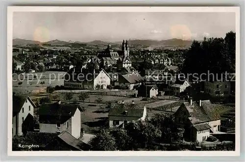 Kempten Allgaeu Stadtansicht  Kat. Kempten (Allgaeu)