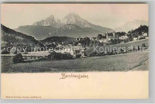 Berchtesgaden Panorama Kat. Berchtesgaden