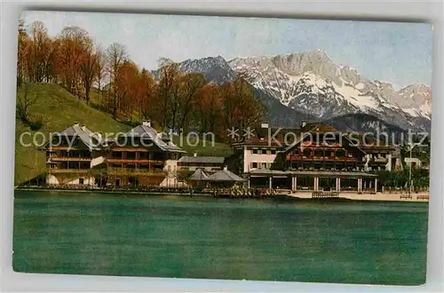 Berchtesgaden Hotel Schiffmeister Koenigssee Kat. Berchtesgaden