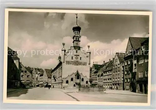 Kempten Allgaeu Rathausplatz Kat. Kempten (Allgaeu)