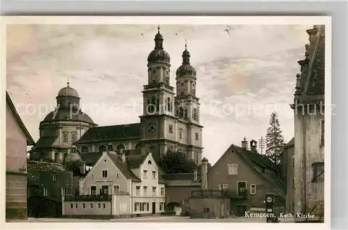 Kempten Allgaeu Lorenz Sankt Kirche Kat. Kempten (Allgaeu)