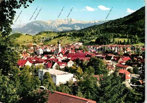 Immenstadt Allgaeu Panorama  Kat. Immenstadt i.Allgaeu