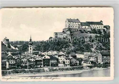Burghausen Salzach Burg Kat. Burghausen