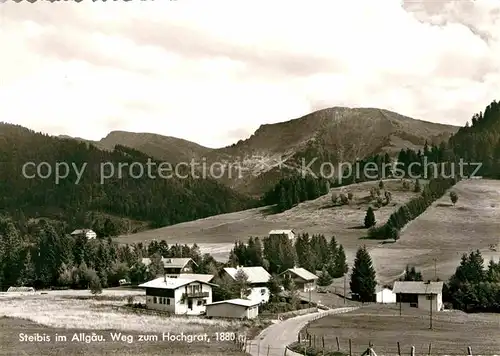 Steibis Hochgrat Weg Kat. Oberstaufen