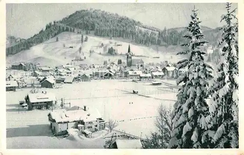 Oberstaufen Gesamtansicht  Kat. Oberstaufen