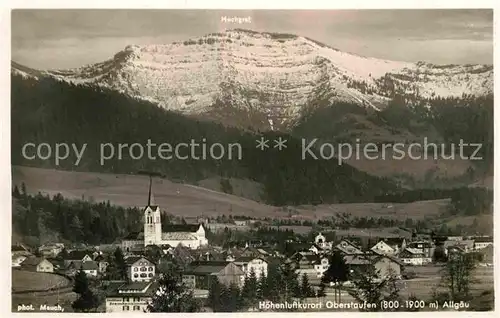 Oberstaufen Panorama  Kat. Oberstaufen