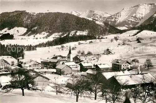 Steibis Panorama  Kat. Oberstaufen