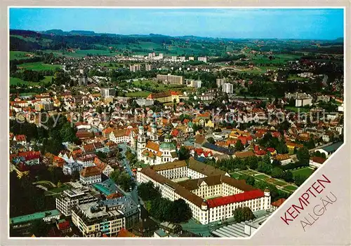 Kempten Allgaeu Kirche Panorama Kat. Kempten (Allgaeu)