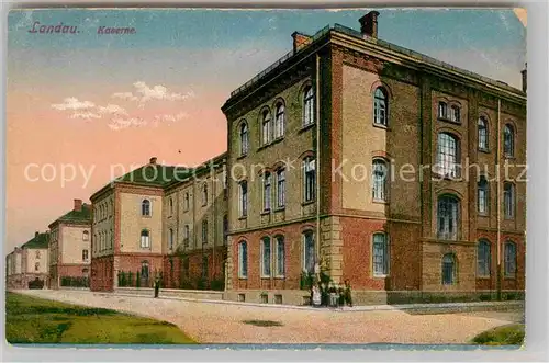 Landau Pfalz Kaserne Kat. Landau in der Pfalz