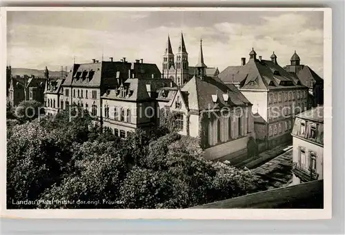 Landau Pfalz Institut der englischen Fraeulein Kat. Landau in der Pfalz