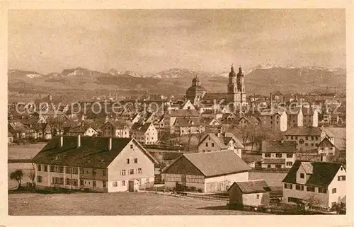 Kempten Allgaeu Panorama Kat. Kempten (Allgaeu)