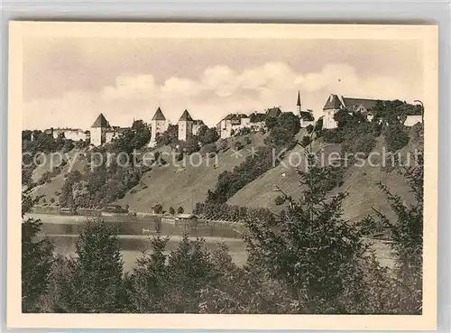 Burghausen Salzach Burg Woehrsee Kat. Burghausen