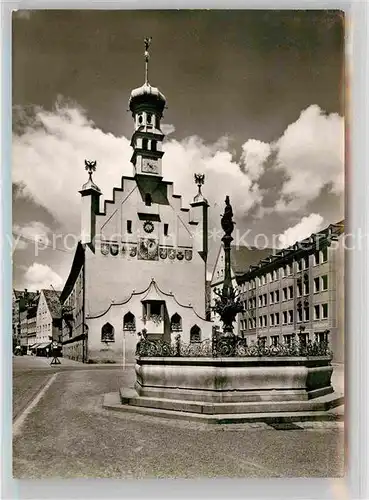 Kempten Allgaeu Rathaus Kat. Kempten (Allgaeu)