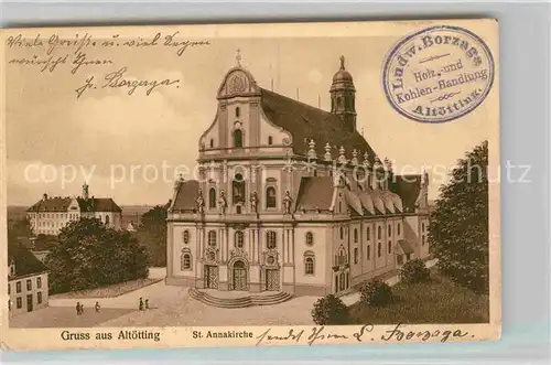 Altoetting St. Annakirche Kat. Altoetting