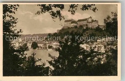 Burghausen Salzach Burg Kat. Burghausen
