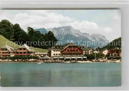 Berchtesgaden Hotel Schiffmeister Koenigssee Kat. Berchtesgaden