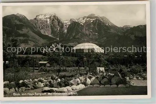 Berchtesgaden Haus Bergluft Hoher Goell Brett Kat. Berchtesgaden