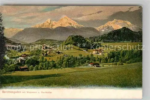 Berchtesgaden Watzmann Hochkalter Kat. Berchtesgaden