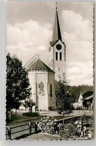 Oberstaufen Kirche Kat. Oberstaufen