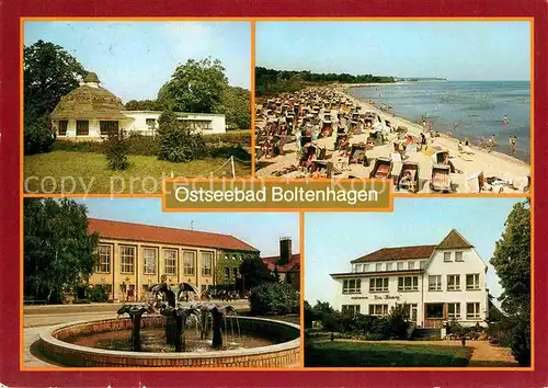 Boltenhagen Ostseebad Konsum Gaststaette Pavillon Strand FDGB Erholungsheim Fritz Reuter Ferienheim Uns Huesung Kat. Ostseebad Boltenhagen