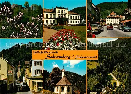 Schramberg Orts und Teilansichten Schloss Kapelle Kat. Schramberg