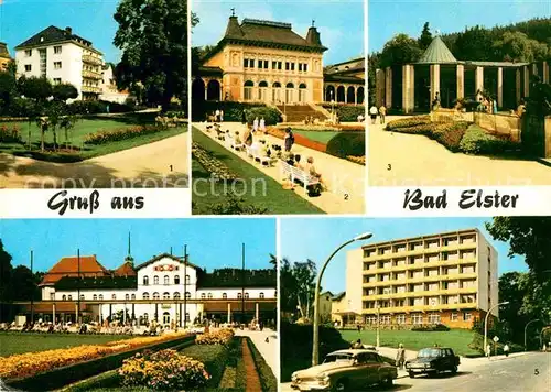 Bad Elster Haus Parsifal Kurhaus Moritzquelle Badehaus Klinik Sanatorium Kat. Bad Elster