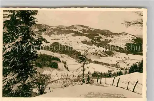 Oberstaufen Panorama Kat. Oberstaufen