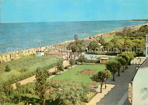 Zinnowitz Ostseebad Strand und Promenade