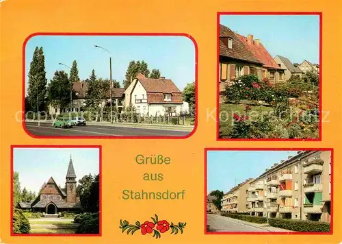 Stahnsdorf Siedlungshaeuser Heinrich Zille Strasse  Kat. Stahnsdorf