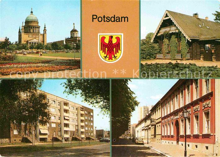 Potsdam Alter Markt Nikolaikirche Russische Kolonie Alexandrowka Potsdam Alter Markt Nikolaikirche Russische Kolonie Alexandrowka Neubaugebiet Schlaatz Kiezstrasse Kat 0