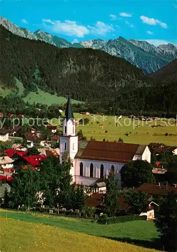 Hindelang Bad Kirchenpartie  Kat. Bad Hindelang