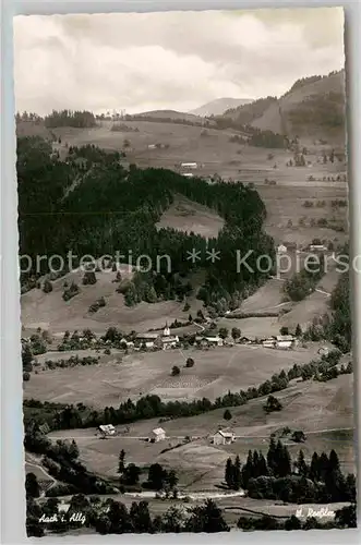 Aach Oberstaufen Panorama Kat. Oberstaufen