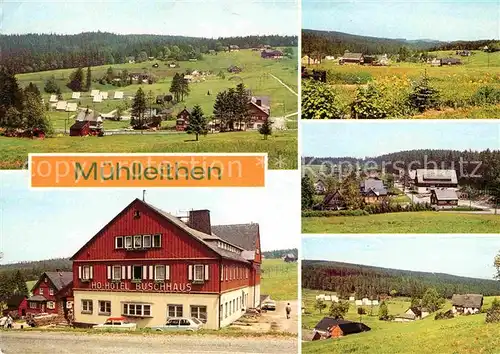 Muehlleiten Vogtland Panorama HO Hotel Buschhaus Teilansichten