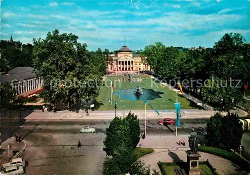 Wiesbaden Kaiser Friedrichplatz mit Kurhaus Kat. Wiesbaden