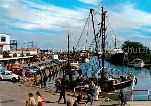 Buesum Nordseebad Binnenhafen Kat. Buesum