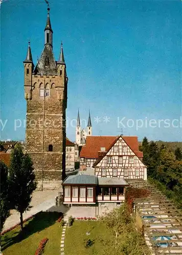 Bad Wimpfen Blauer Turm Rathaus Kirche Kat. Bad Wimpfen